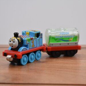 Thomas the Train Paint Splatter Diecast Metal Tank Engine Friends Take Play 2002
